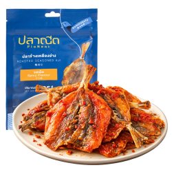 芭腻PIaNeat烤鲹鱼片海味熟食即食解馋休闲零食小吃原味