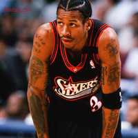 Mitchell&Ness 76人艾佛森00-01赛季NBA官方MN复刻3号球衣SW球迷版