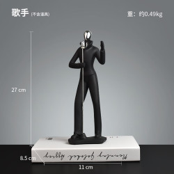 北欧简约乐队装饰摆件