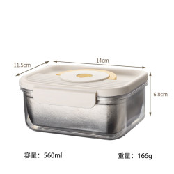 纳有风 纯钛带提手便当盒