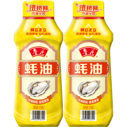 鲁花 蚝油568g*2（挤挤瓶）调味品 厨房调料