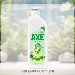 AXE 牌果蔬餐具净1.01kg柠檬鸭屎香去农残去油护肤洗洁精奶瓶S