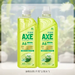 AXE 牌食品用玻尿酸护肤去重油洗洁精1kg*4高端果蔬剂食品级