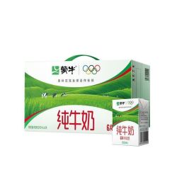 蒙牛 纯牛奶200ml*24盒