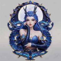 1 那咤2周边敖丙敖光敖闰3D立体金属磁吸冰箱装家具装饰铁申公豹 敖闰【金属】1个冰箱贴