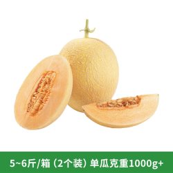东方甄选 自营新疆至爱蜜瓜甜瓜新鲜应季水果露天种植