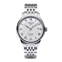 TISSOT 中古99新天梭1853/经典力洛克/39.3mm/白盘钢带/瑞士男表