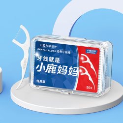 小鹿妈妈 口腔力学经典牙线棒