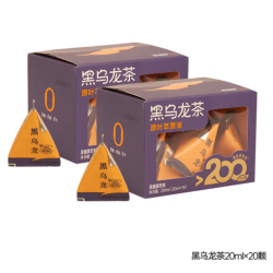 连咖啡 0糖0脂0卡 黑乌龙茶20ml*20颗