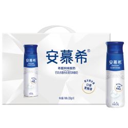 伊利 8月产伊利安慕希高端酸奶整箱10瓶230g希腊风味原味酸奶学生瓶装