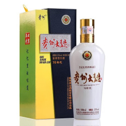 茅台 贵州大曲 70年代 53%vol 酱香型白酒 500ml 单瓶装