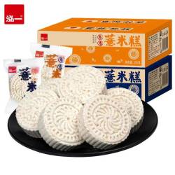 泓一 淮山薏米糕点全低脂麦粗粮面包早餐