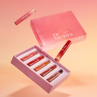 INTO YOU 迷你水雾唇釉礼盒mini口红生日七夕礼物伴手礼送女友伴手礼