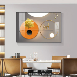 轻奢高级餐厅装饰画