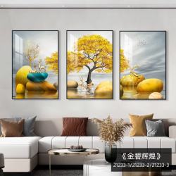 北欧风客厅三联装饰画
