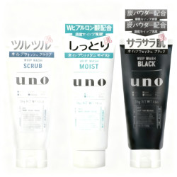 吾诺 洗面奶去角质洁面乳去黑头清爽保湿男生130g