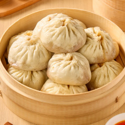 天海藏 早餐半成品 牛肉大包子200g*1袋