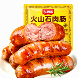 天海藏 早餐半成品 火山石烤肠400g*1袋