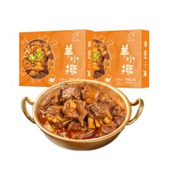 莫小小莫 羊排羊肉火锅方便速食羔羊肉预制菜加热即食送礼