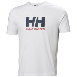 HELLY HANSEN 男式 HH 标志 T 恤, 白色M码