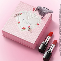 Dior 烈艳蓝金口红双支礼盒装丝绒（720+772）
