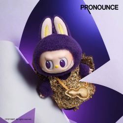 泡泡玛特PRONOUNCE WINGS OF FORTUNE LABUBU小米兰挂件