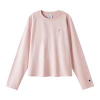 Champion 女士长袖T恤 粉色 XL