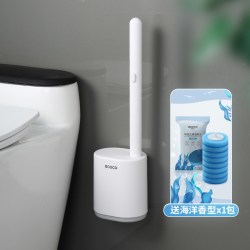 意可可 一次性马桶刷壁挂式家用卫生间无死角清洁头洗厕所刷子神器