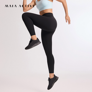 MAIA ACTIVE 腰精裤 高腰收腹紧身9分瑜伽裤