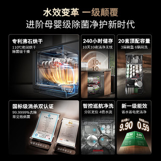 博世 SJV6ZMX26C 110℃沸石烘存 20套 嵌入式洗碗机