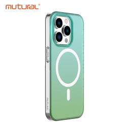 mutural 苹果手机壳iphone15全包15pro磁吸充电手机壳max硅胶男女保护壳
