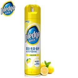 pledge 家具护理喷蜡地板家具蜡清洁剂实木上光红木家具保养专用蜡