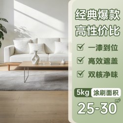 美涂士 乳胶漆免底漆室内家用防潮墙面漆涂料底面二合一白色内墙漆