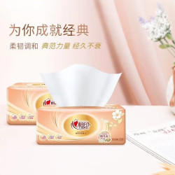 心相印 金装经典抽纸 3层100抽×3包