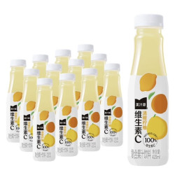 美汁源 维C清橙柠柚420ml*12瓶