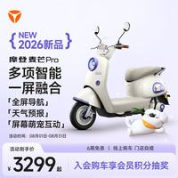 雅迪 摩登麦芒Pro 电动轻便摩托车 颜色到店自选