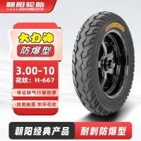朝阳轮胎 ChaoYang)3.0010电动车轮胎真空胎 大力神耐磨防爆型6层 电瓶车/摩托车轮胎 H667 TL