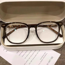 绿玳瑁眼镜框镜框+ 1.61非球面镜片