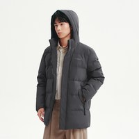 波司登 2026新款男士羽绒服中长款可脱卸帽防风加厚保暖90绒面包服