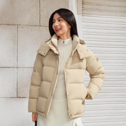 波司登 新款羽绒服女短款弹力舒适生活2.0收腰显瘦