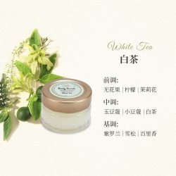 SABON身体精油磨砂膏60g尝鲜试用经典白茶香