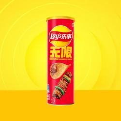 乐事 薯片休闲零食膨化食品 135/104/90克经典原味零食 多种混合口味 无限嗞嗞烤肉味104克