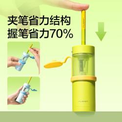 纽赛 小卷王手持式电动卷笔刀 省力小巧便携防尘学生削笔机卷笔器削笔刀 蓝NS075-1