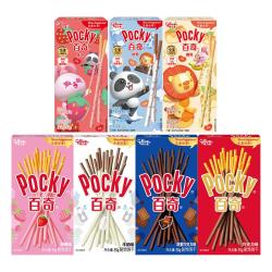 格力高 百奇系列 饼干大礼包 7包 组合装