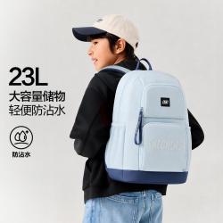 斯凯奇 男女中大童|大容量防沾水双肩背包轻便学生日常包秋