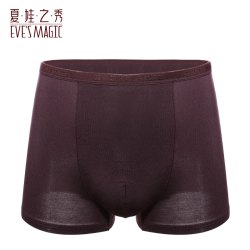 夏娃之秀 夏娃秘语 EVE‘S WHISPER 男士抗菌透气平角裤（任选4条）