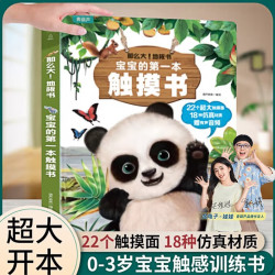 宝宝的第一本触摸书0-2岁宝宝触觉启蒙认知婴儿书早教益智玩具0到2-3岁绘本1岁半立体书地板书本撕不烂儿童书籍幼儿生日节日礼物女孩男孩暑假作业 一升二暑假衔接 小升初暑假衔接 青葫芦