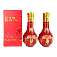 郎酒 红花郎 酱香型白酒 53度 100mL*2瓶