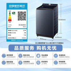 小天鹅 水魔方系列 TB12U21 波轮洗衣机 12kg 瑾瑜蓝