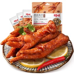 百草味 虎皮凤爪 卤香味 200g 鸡鸭零食